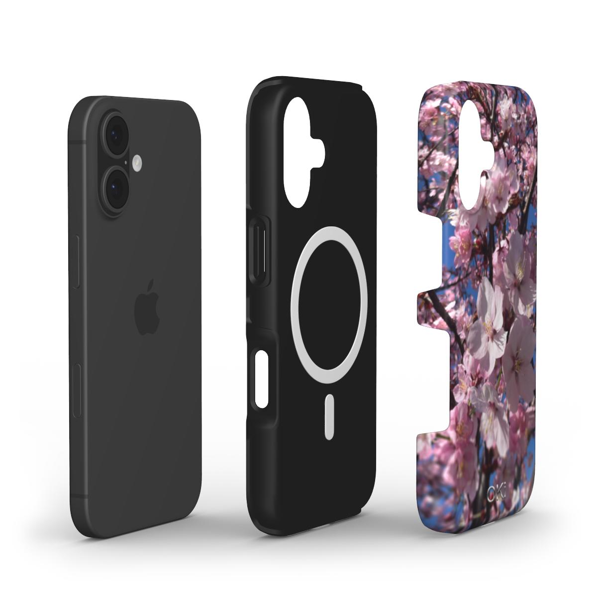 Phone Case Dual CHERRY BLOSSOMS MagSafe for IPHONE models