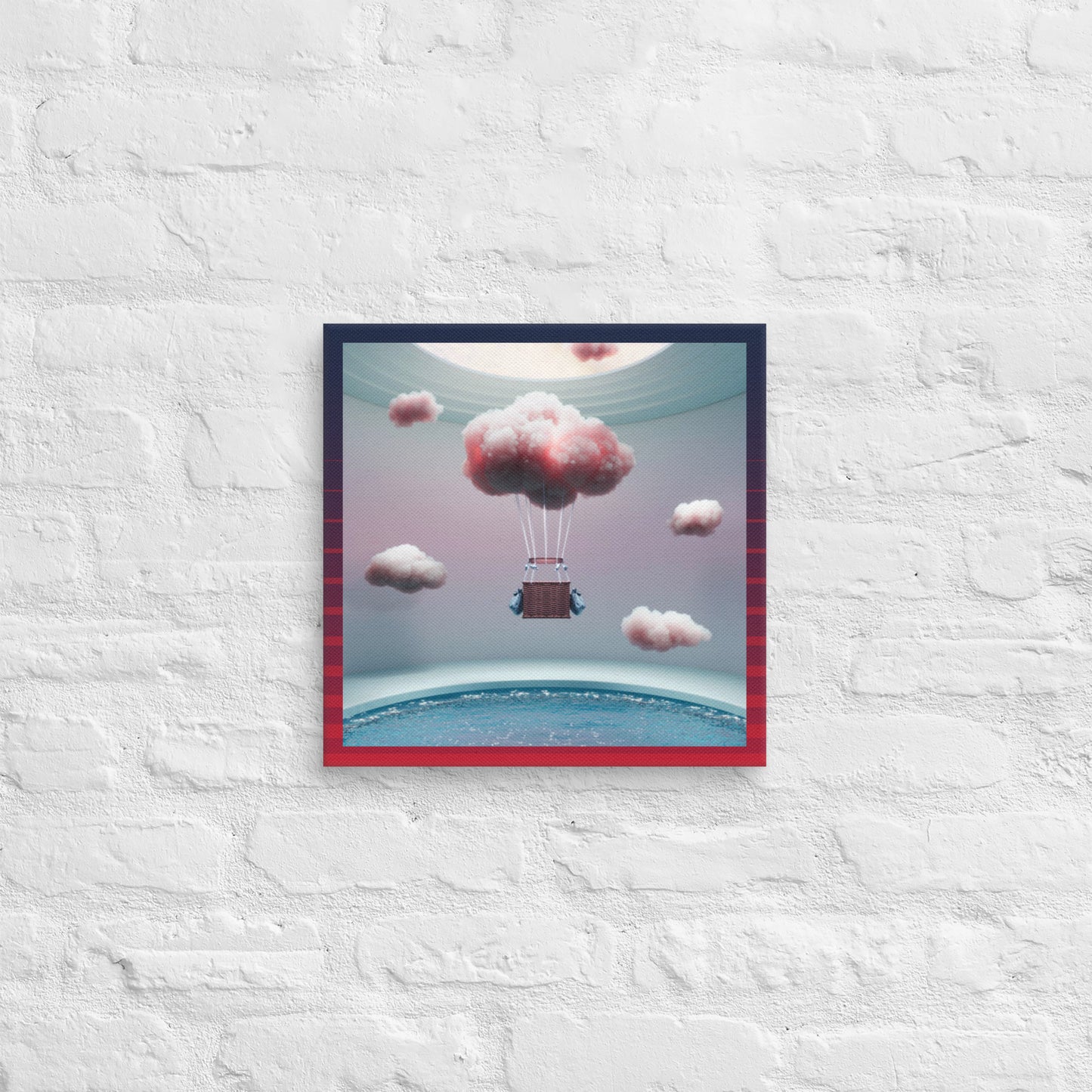 Canvas Print CLOUD GLIDER