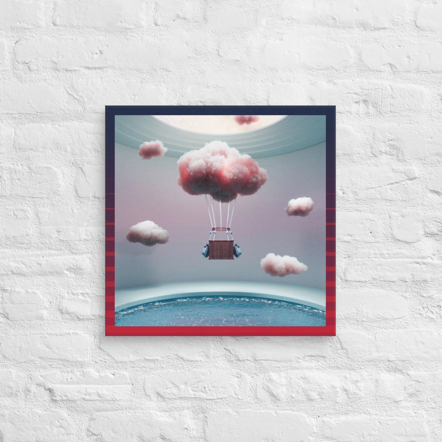 Canvas Print CLOUD GLIDER