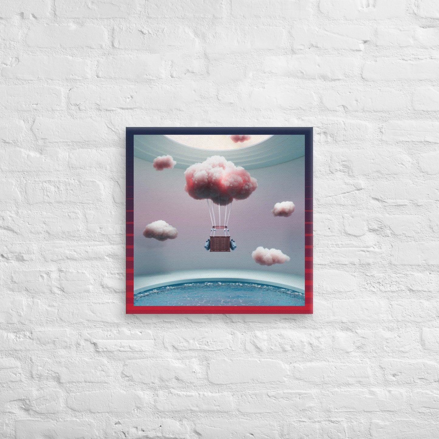 Canvas Print CLOUD GLIDER