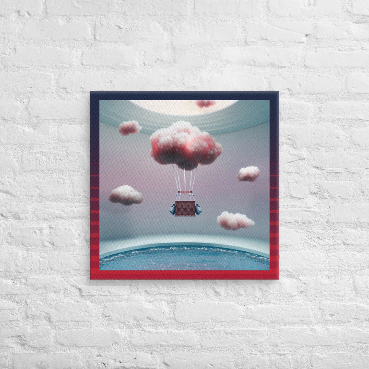 Canvas Print CLOUD GLIDER