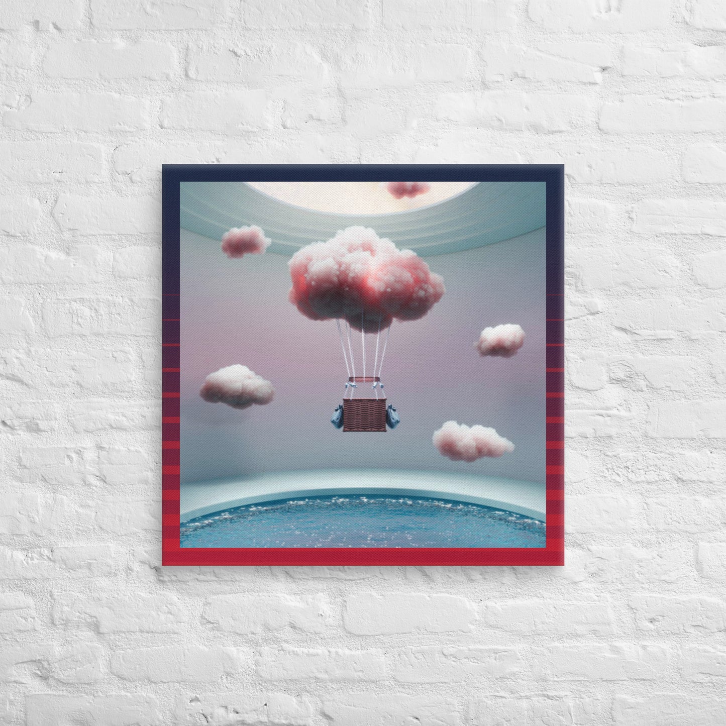 Canvas Print CLOUD GLIDER