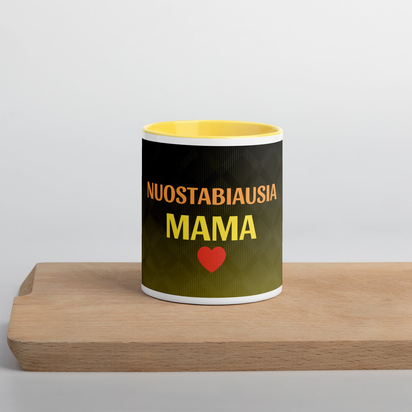 puodelis dovana mamai