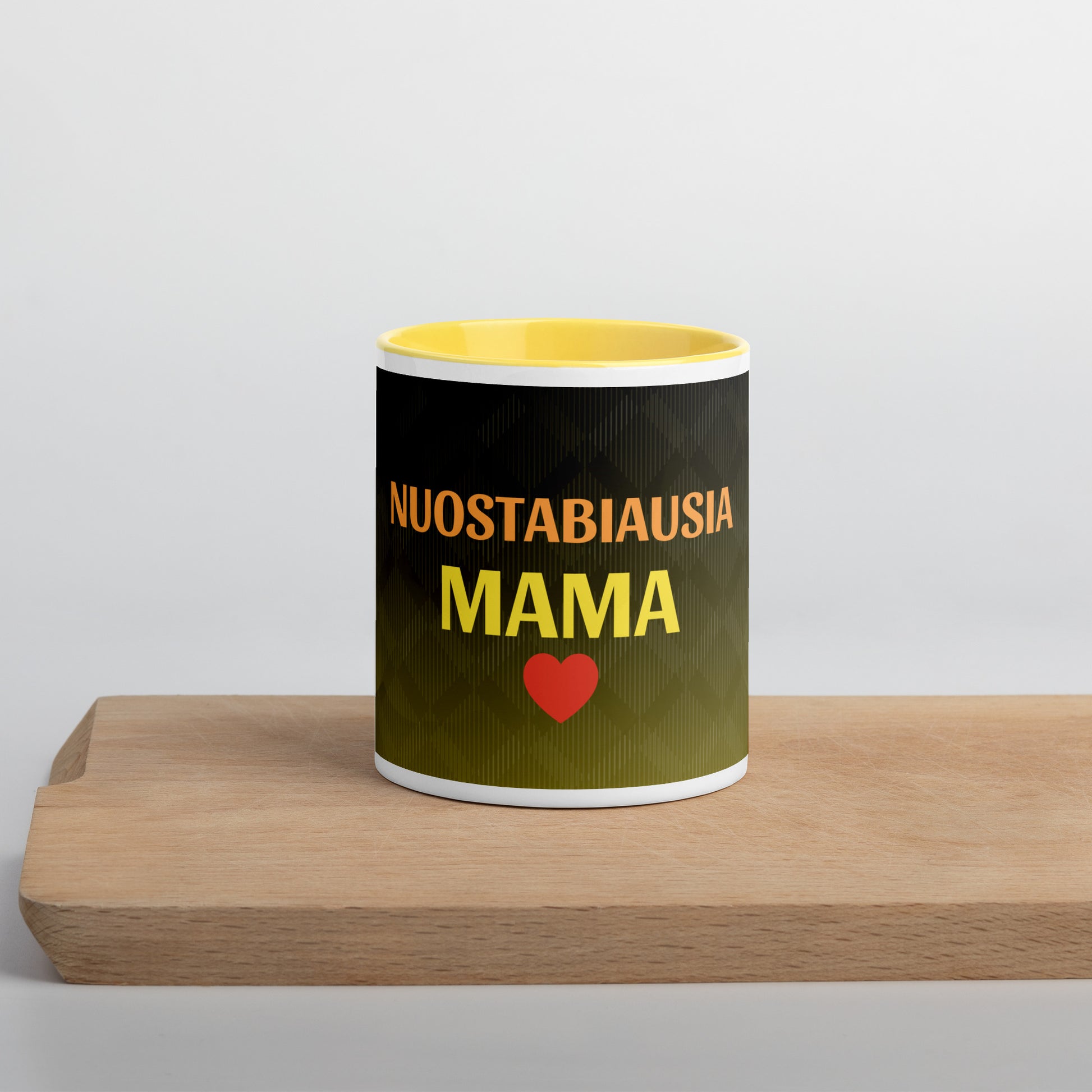 puodelis dovana mamai