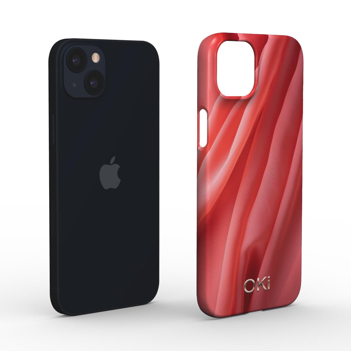 SINGLE-LAYER PINK SILICONE PHONE CASE