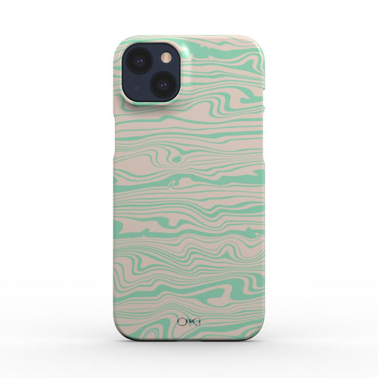 Phone case single MINT WAVE