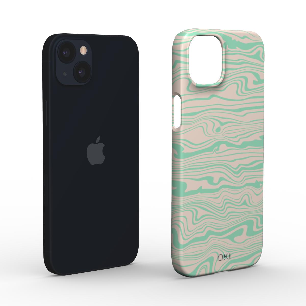 Phone case single MINT WAVE