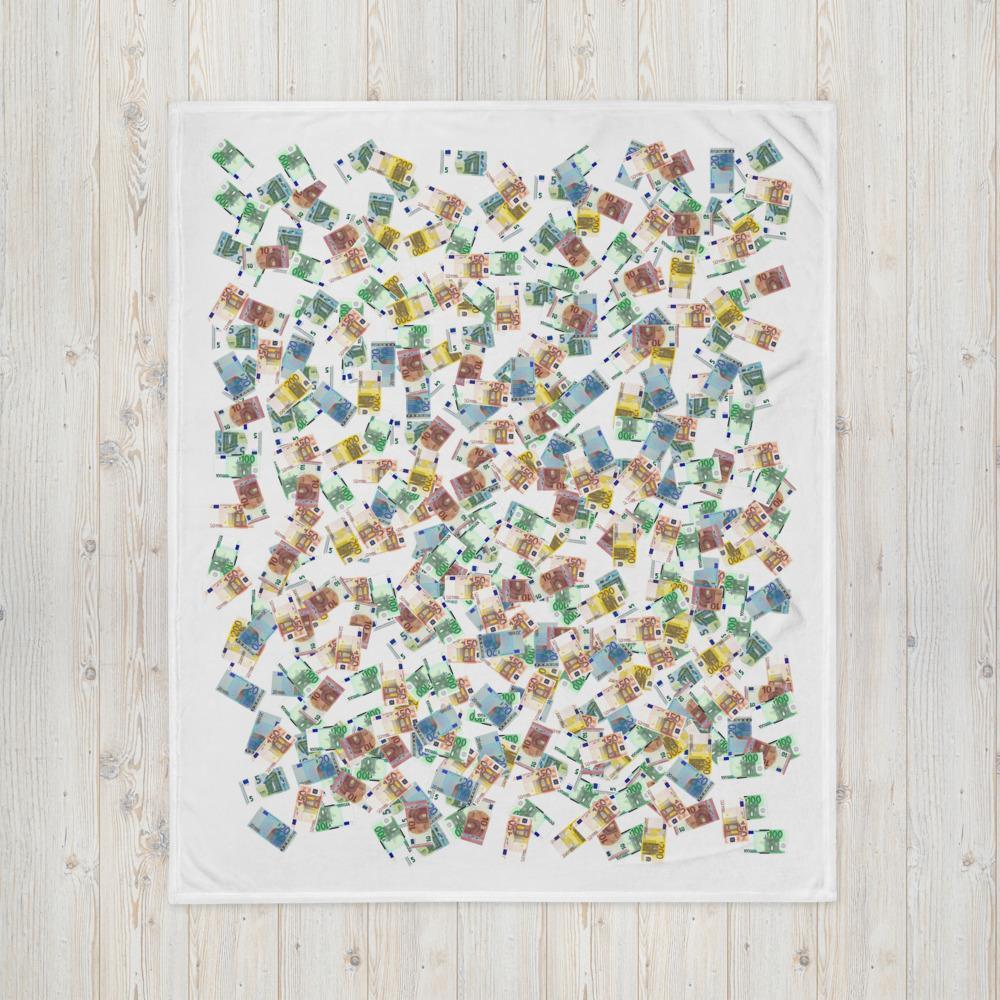 Apklotas su krūva pinigų 127x153 cm - dovanos.online