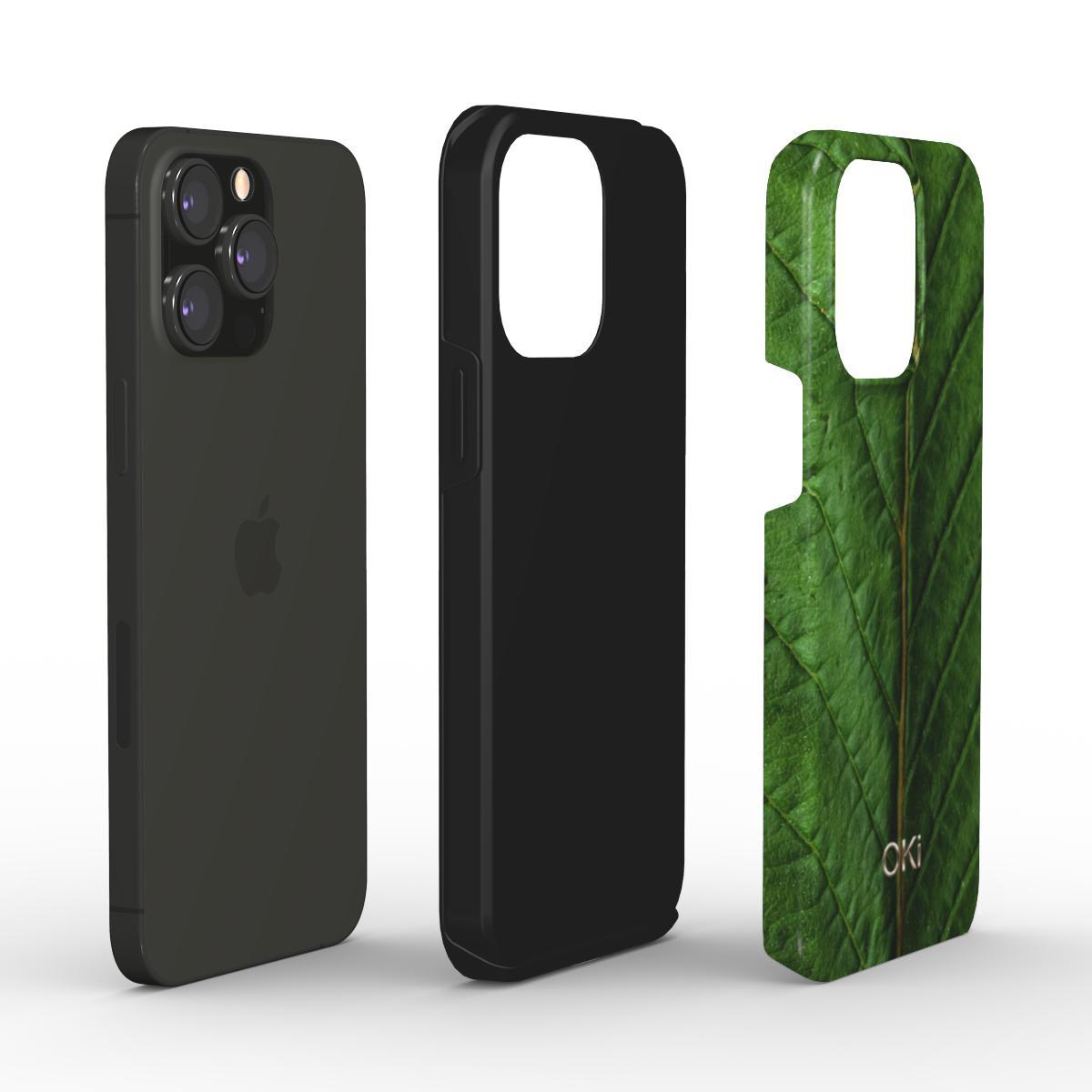 Telefono dėklas ŽALIAS DIDELIS LAPAS OKi - dovanos.online