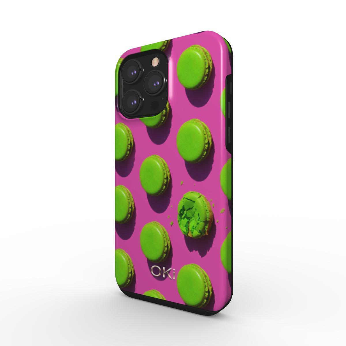 Telefono dėkliukas ŽALI MACARONS OKi - dovanos.online